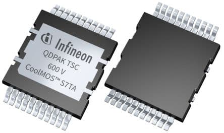 Infineon MOSFET N 30 A 600 V Enrichissement, 22 broches, PG-HDSOP-22 IPQ