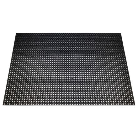 ID Group Tapis Noir en Caoutchouc naturel, 150 cm x 1m M25 x 22 mm