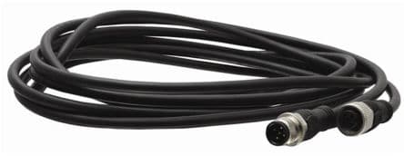 ABB Jokab Câble d'Actionneur de Capteur Mâle 5, Mâle M12 vers Femelle 5 vers M12 5, 3 m