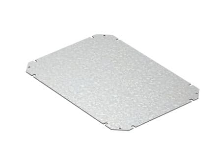 Spelsberg Plaque de montage 350 mm, en Acier pour Boîtier vide GEOS-L 3030-18/-22