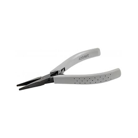 Facom Pince à becs plats 420.MT, L. (mâchoire) 21mm, L. (hors tout) 125mm Bande de sécurité ESD