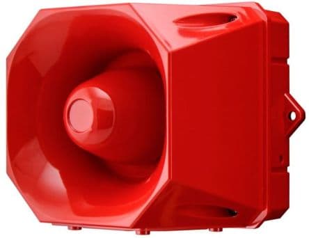 Eaton Combinaison sirène-balise série X10 Maxi, lentille Clair, Ambre, Rouge, Magenta, Vert, Bleu 230V c.a. IP66 Mural
