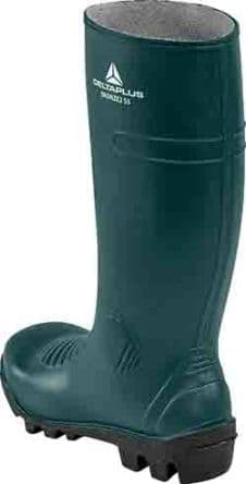 Delta Plus Bottes de sécurité BRONZE2 S5 SRA, Homme, Noir, Vert, T 44
