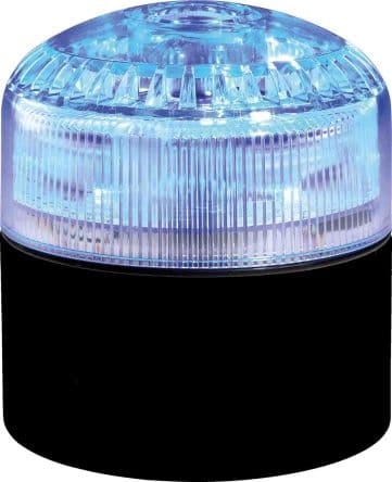 RS PRO Combiné Balise/Sirène, lentille Bleu 24V IP65 Embase 105 dB @ 1m
