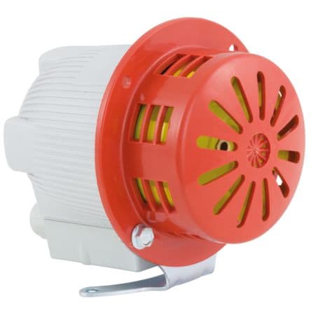 RS PRO Alarme électronique En surface Gris 1 tonalités 240V c.a. 96 dB @ 1m IP43 a.c.