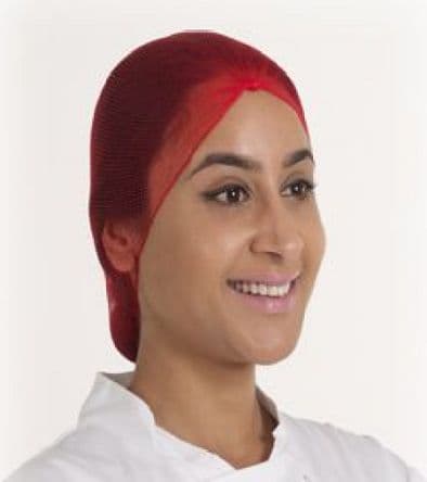Hairtite Filet pour cheveux, Rouge en Polypropylène, pour Applications alimentaires et industrielles