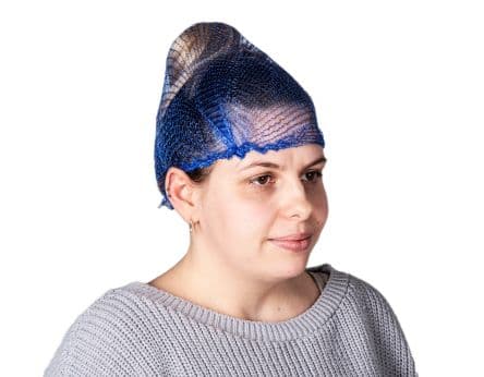 Hairtite Filet pour cheveux, Bleu en Polypropylène, pour Applications alimentaires et industrielles