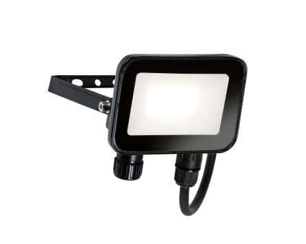 Knightsbridge Projecteur FLN, 10 W, 1085 lm, 15 LED, IP65, 3000k Blanc chaud 230V c.a.