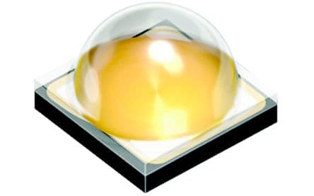 ams OSRAM LED haute puissance, 2 broches, En surface, 1 LEDs Blanc 5k, 3.2 V 120 ° GW CSSRM3.CM, Montage en surface