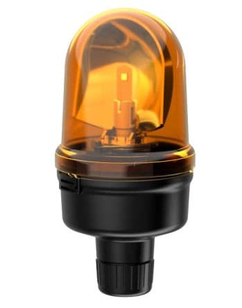 Werma Flash série 885 Jaune LED 230V 65mA Embase