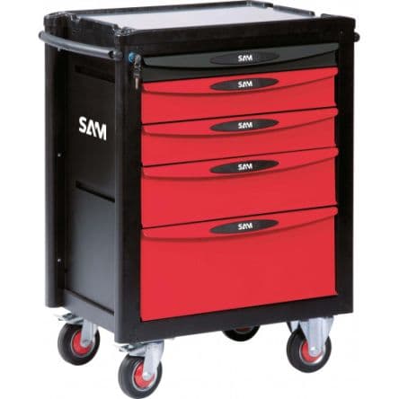 SAM Servante 5 tiroirs en ABS x 600 mm x 710mm 940 mm