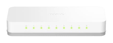 D-Link Commutateur 8”Port Fast Ethernet t Easy Desktop Switch Non-manageable, 8 ports 100Mbps