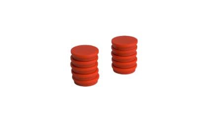Eclipse Aimant Bouton, diamètre 30 mm, fixation par Auto-adhésif 7 mm, force de traction 0.5 kg