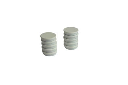 Eclipse Aimant Bouton, diamètre 30 mm, fixation par Auto-adhésif 7 mm, force de traction 0.5 kg
