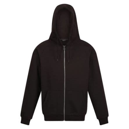 Regatta Professional Sweat à capuche TRF683, Noir, Homme, en 65 % polyester, 35 % coton, taille M