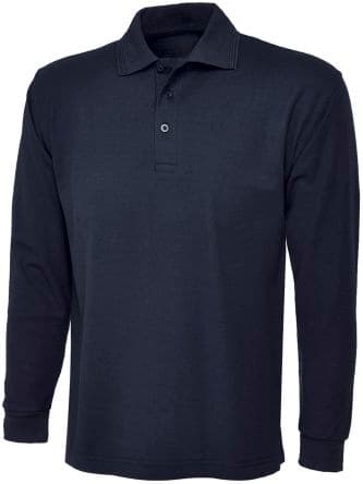 RS PRO Polo UC113, Bleu marine, en 50 % coton, 50 % polyester