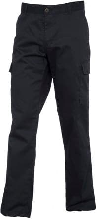 RS PRO Pantalon de travail UC905, Noir Femme en 65 % polyester, 35 % coton, 20 20 in 30pouce