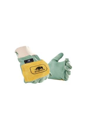 SIP Protection Gants de manutention Head-to-toe, en Cuir synthétique, Vert, Taille 12 CE, En, UKCA