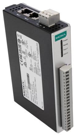MOXA Switch Ethernet ioLogik E1210 Commutateur Ethernet 2 ports, 2 ports