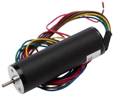 RS PRO Moteur c.c. Sans balais, 3500tr/min, 24V c.c. 0.05 Nm 1.5A, dia. de l'arbre 6.2 mm
