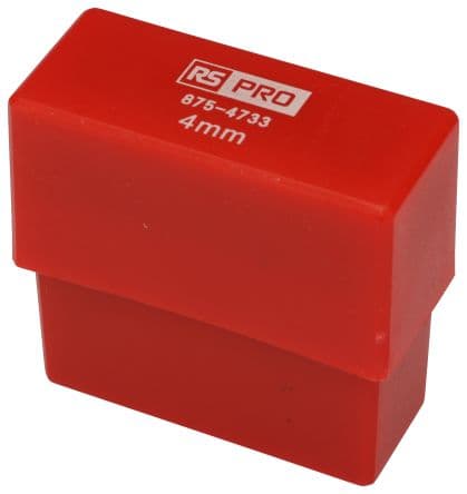 RS PRO Kit de poinçons de gravure pour lettres 4 mm x 27 pièces Chaque jeu dans un boîtier Pp rouge, Symbole : &, Lettre