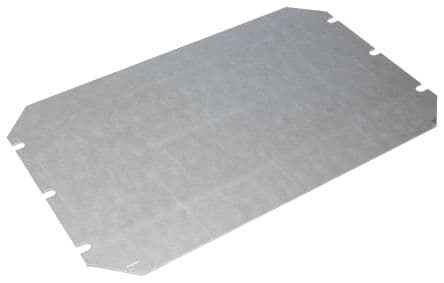 Fibox Plaque de montage 170 mm, en Acier pour Armoire CAB PC/ABS