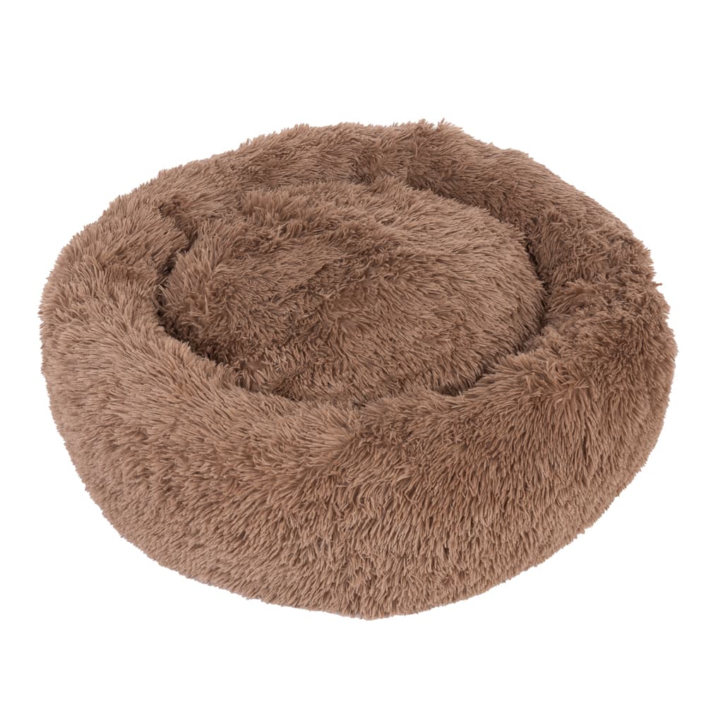 Panier TIAKI No Stress, beige pour chien - 95 cm de diamètre x H 28 cm