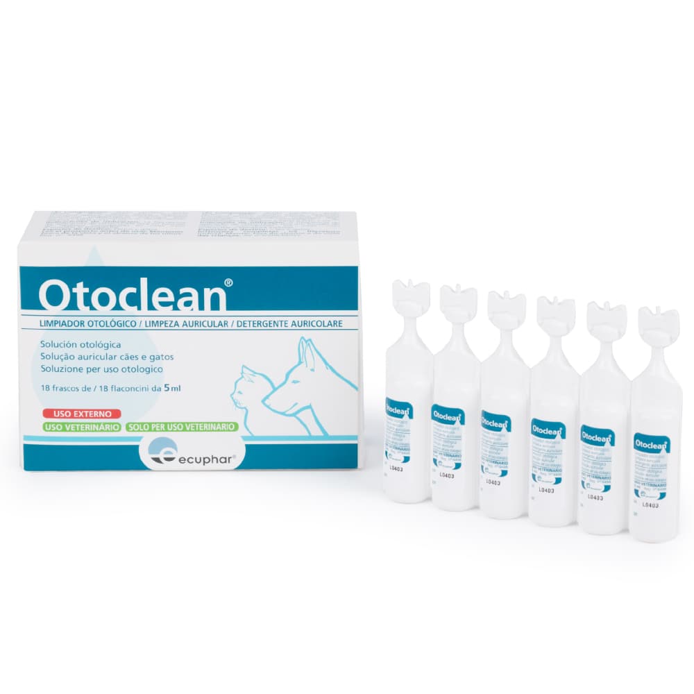 18x5mL Otoclean Nettoyant auriculaire - pour chien