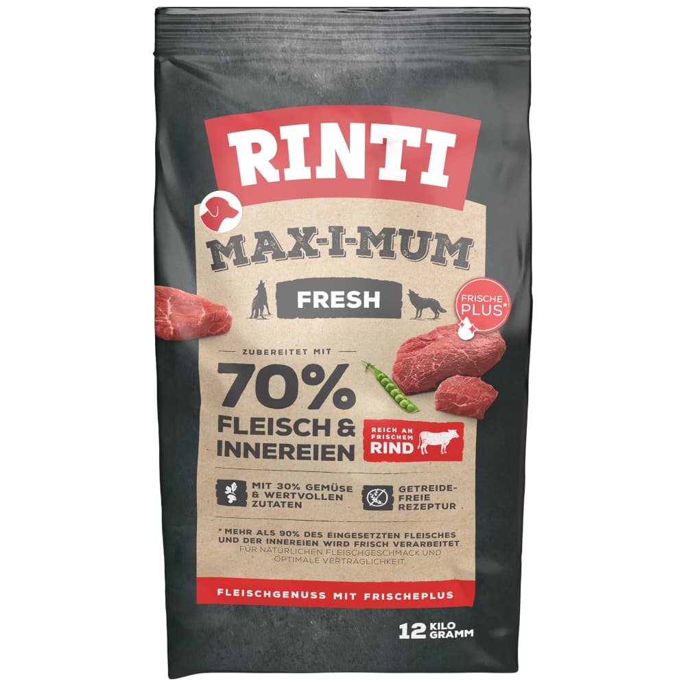 12kg Max-i-mum bœuf RINTI pour chien