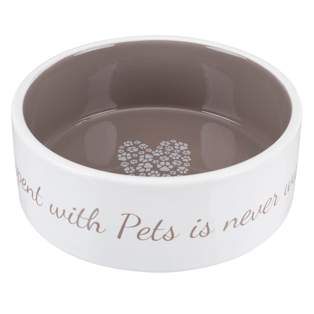 Gamelle 800mL en céramique Trixie Pet's Home pour chien - 16 cm de diamètre