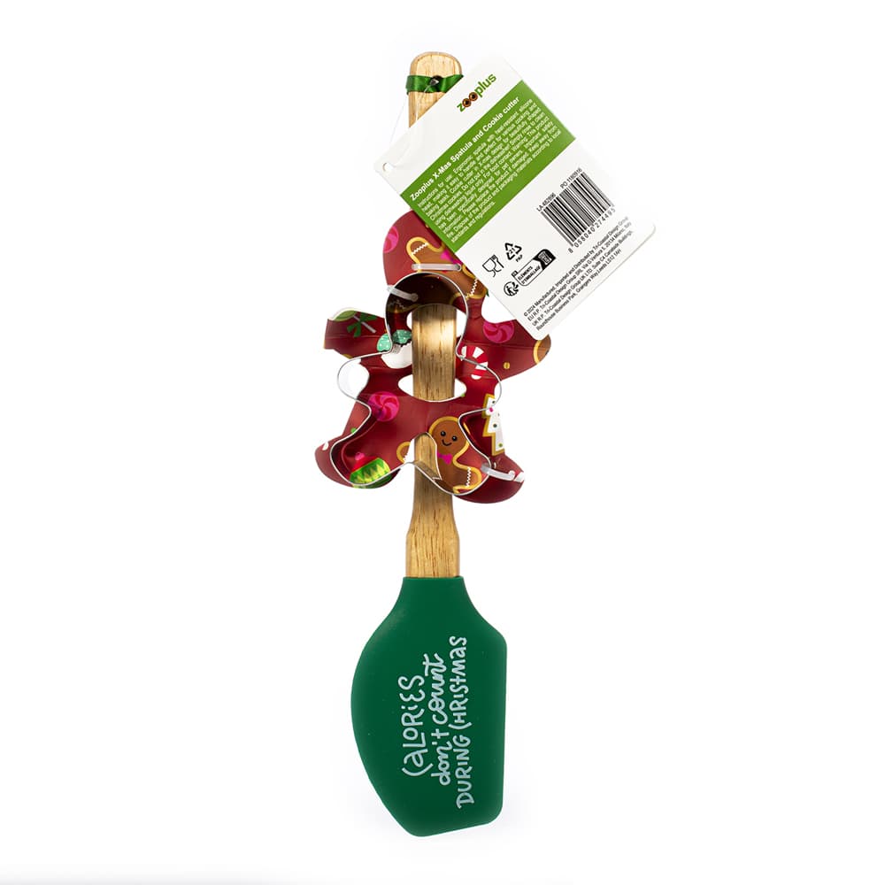 Spatule et emporte‑pièce Zooplus – avec logo Zooplus - 1 piece