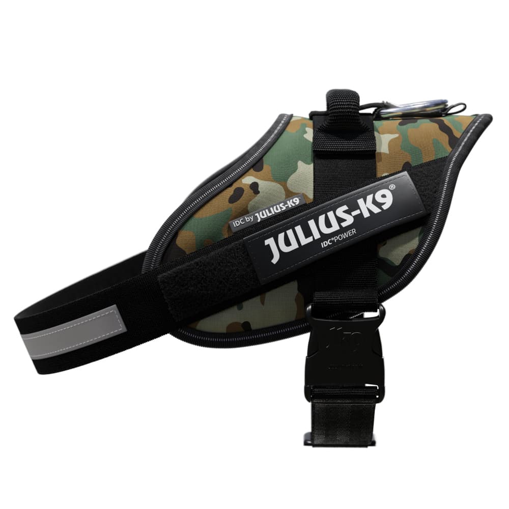 Julius®-K9 IDC® Power T. M camouflage poitrail 58-76cm - Harnais pour chien