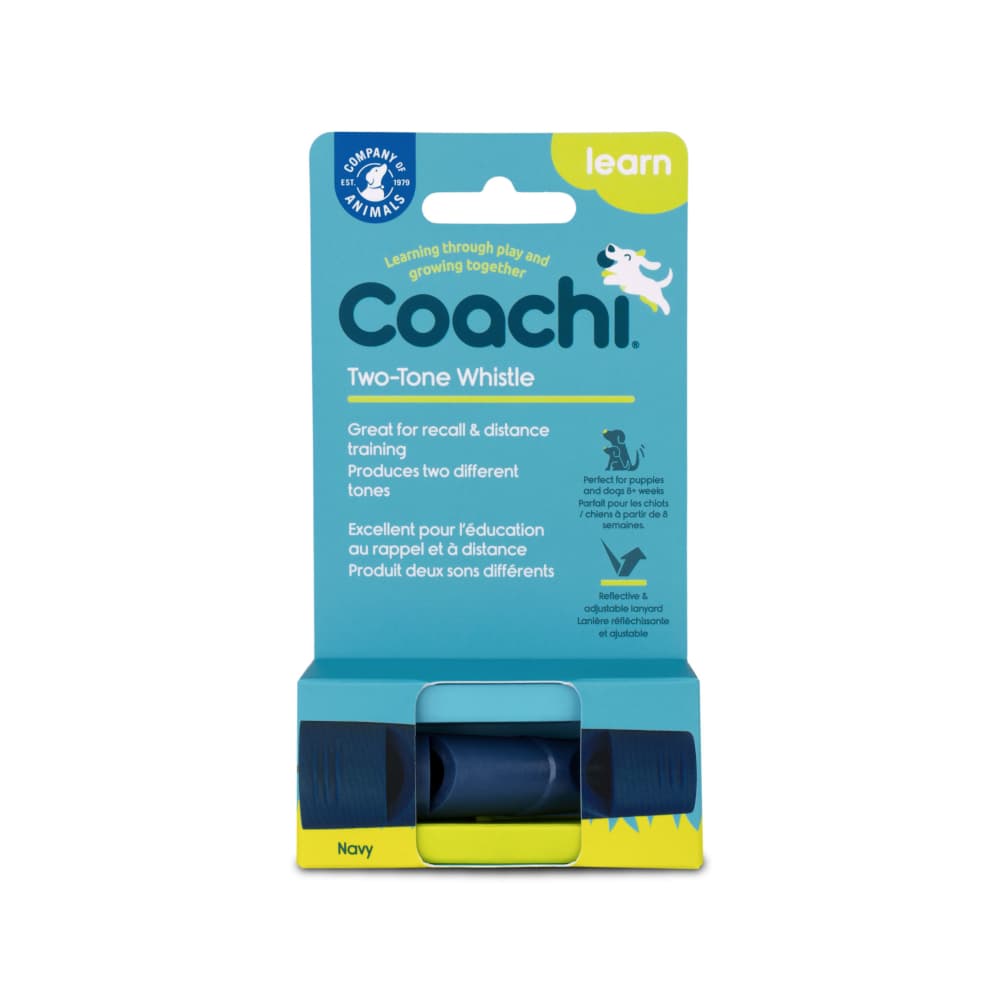 Sifflet pour chien Coachi à double tonalité