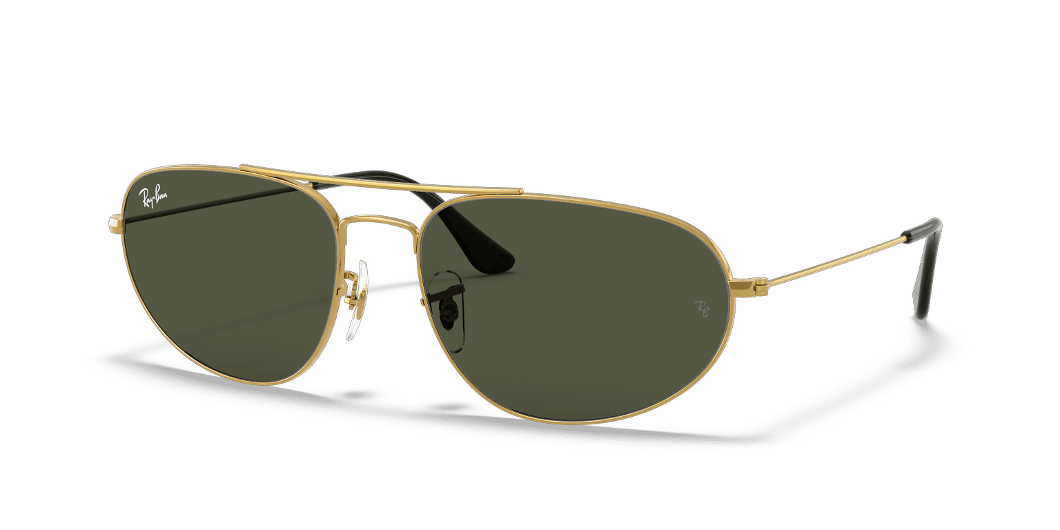 Ray-Ban  Lunettes De Soleil - Monture Polished Gold Verres  60-18 polarisés
