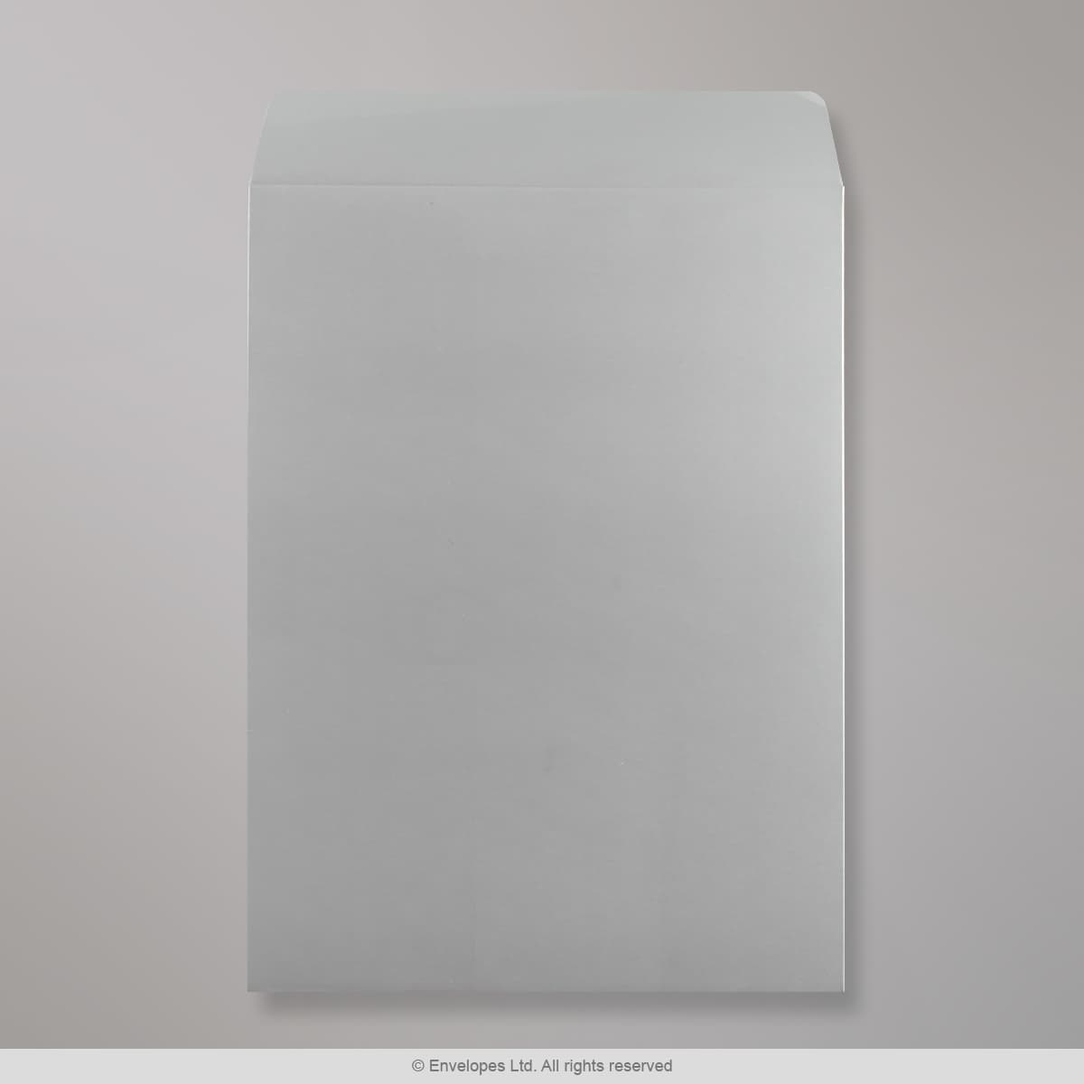 Enveloppe argent tout en carton 324x229 mm (C4) view 2