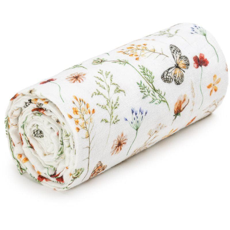 T-TOMI BIO Muslin Towel serviette de bain Meadow 100 x 120 cm 1 pcs