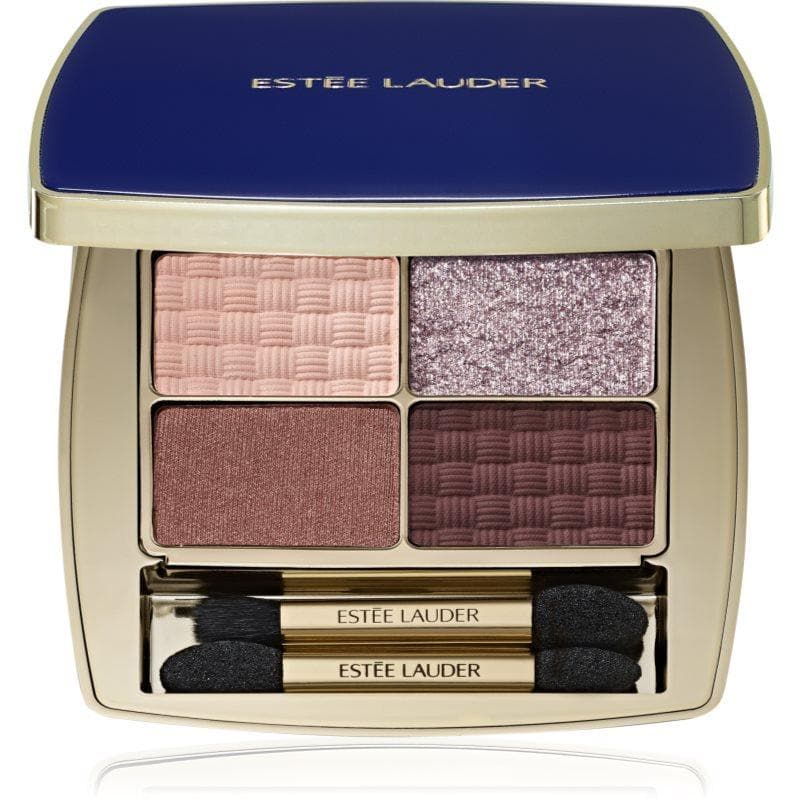 Estée Lauder Pure Color The Essential Eyeshadow Quad palette de fards à paupières avec applicateur teinte Power Brunch 4 g