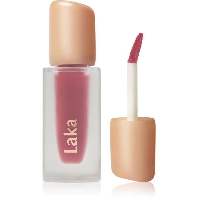 Laka Fruity Glam Tint brillant à lèvres longue tenue pour un effet naturel teinte 111 Mellow 4.5 g