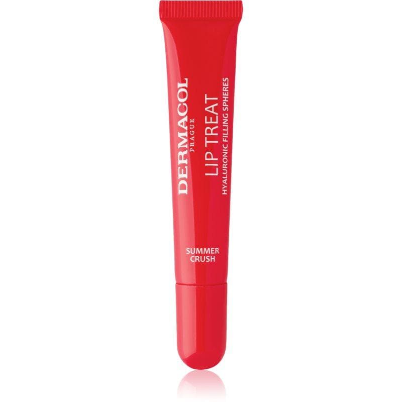 Dermacol Lip Treat brillant à lèvres hydratant teinte 7 Summer Crush (Melon Mix) 10 ml