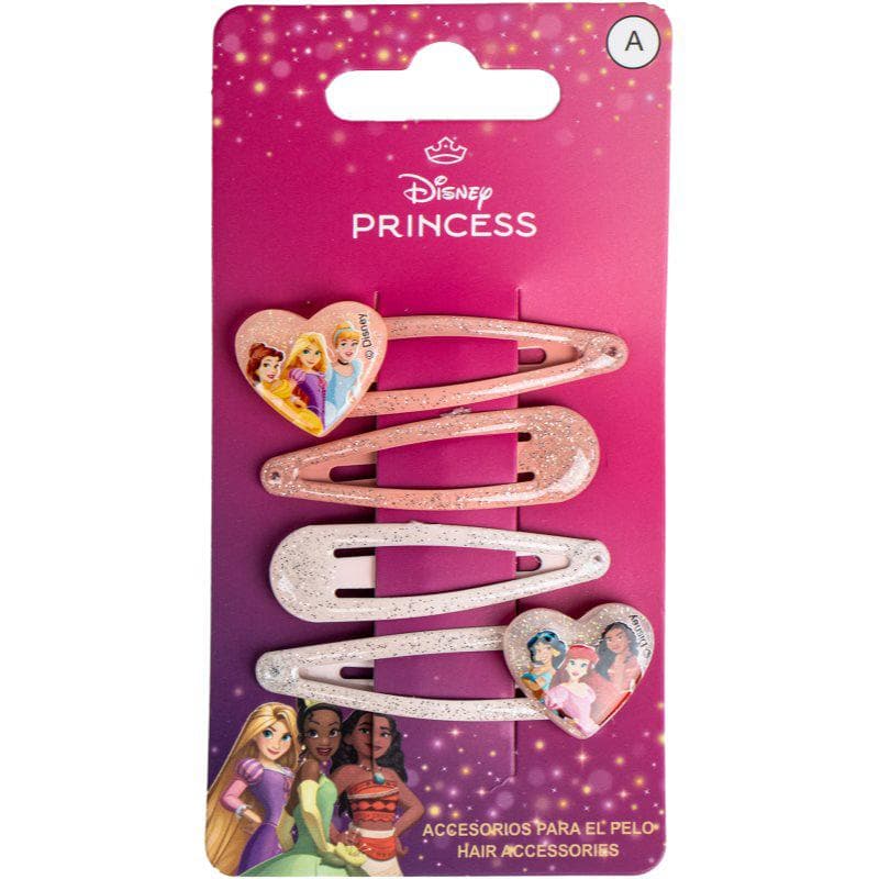 Disney Princess Hair Accessories barrettes à cheveux pour enfant 4 pcs