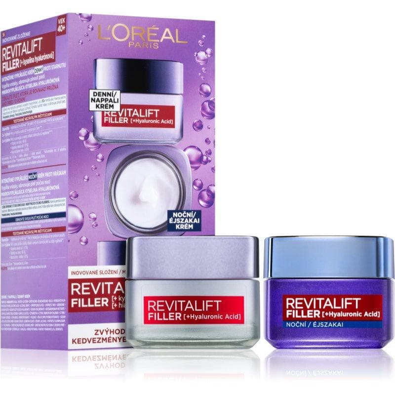 L’Oréal Paris Revitalift Filler crème anti-rides jour et nuit à l'acide hyaluronique