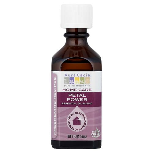 Aura Cacia, Soin à domicile, Mélange d'huiles essentielles, Petal Power, 59 ml