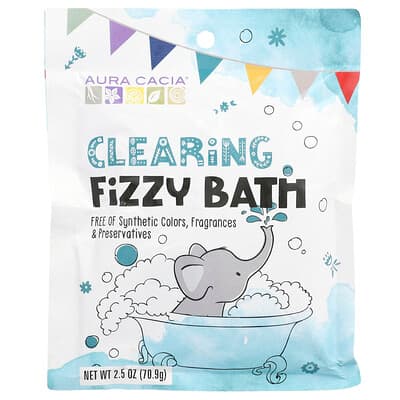 Aura Cacia, Enfants, Bain pétillant et nettoyant, 70,9 g