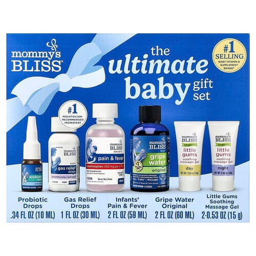 Mommy's Bliss, The Ultimate Baby Gift Set, 6 pièces
