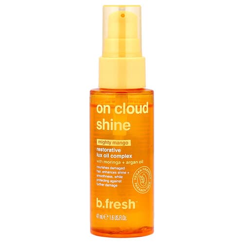 b.fresh, On Nuage Éclat, Complexe d'huiles de luxe réparatrice, Mangue intense, 47 ml