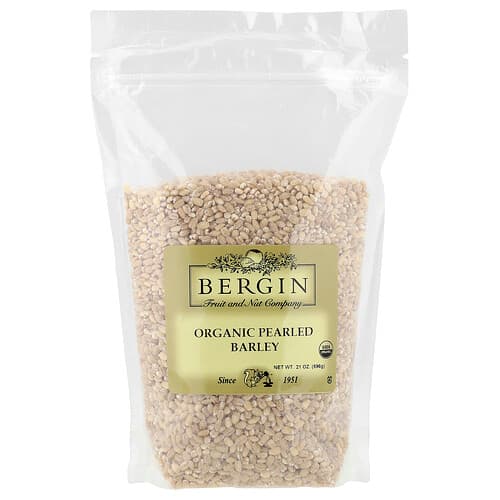 Bergin Fruit and Nut Company, Orge perlé biologique, 596 g
