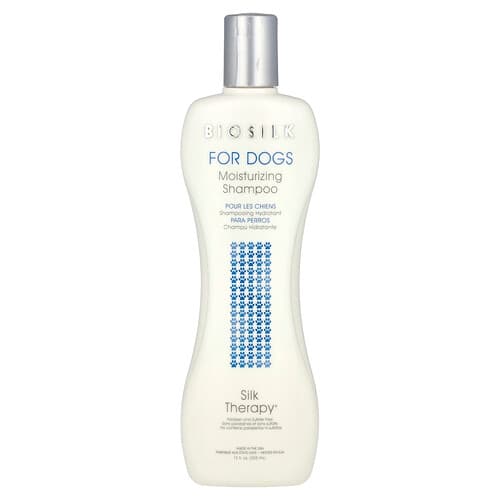 Biosilk, Silk Therapy, Shampooing hydratant pour chiens, 12 ml. (355ml)