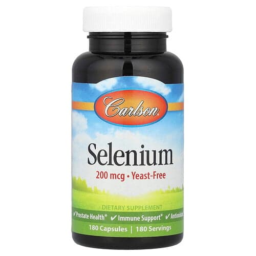 Carlson, Picolinate de Chrome, 200 mcg, 60 Comprimés