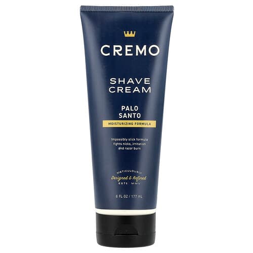 Cremo, Crème de rasage, Palo Santa, 177 ml