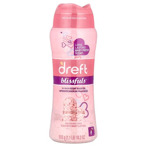 Dreft, Blissfuls™, Booster de parfum au lavage, Baby Fresh, 515 g